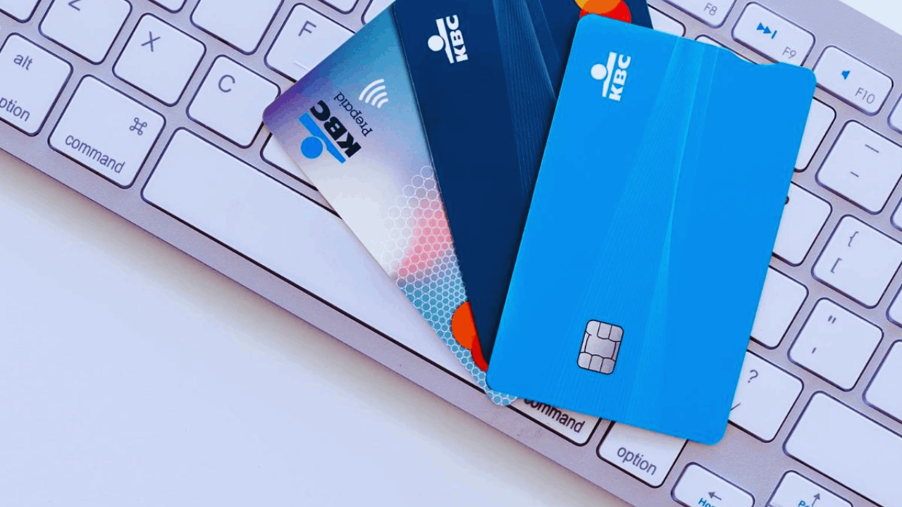 Cartes de crédit KBC – Options Classique, Argent et Or