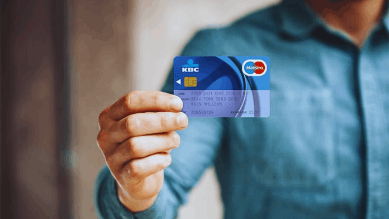 Cartes de crédit KBC – Options Classique, Argent et Or