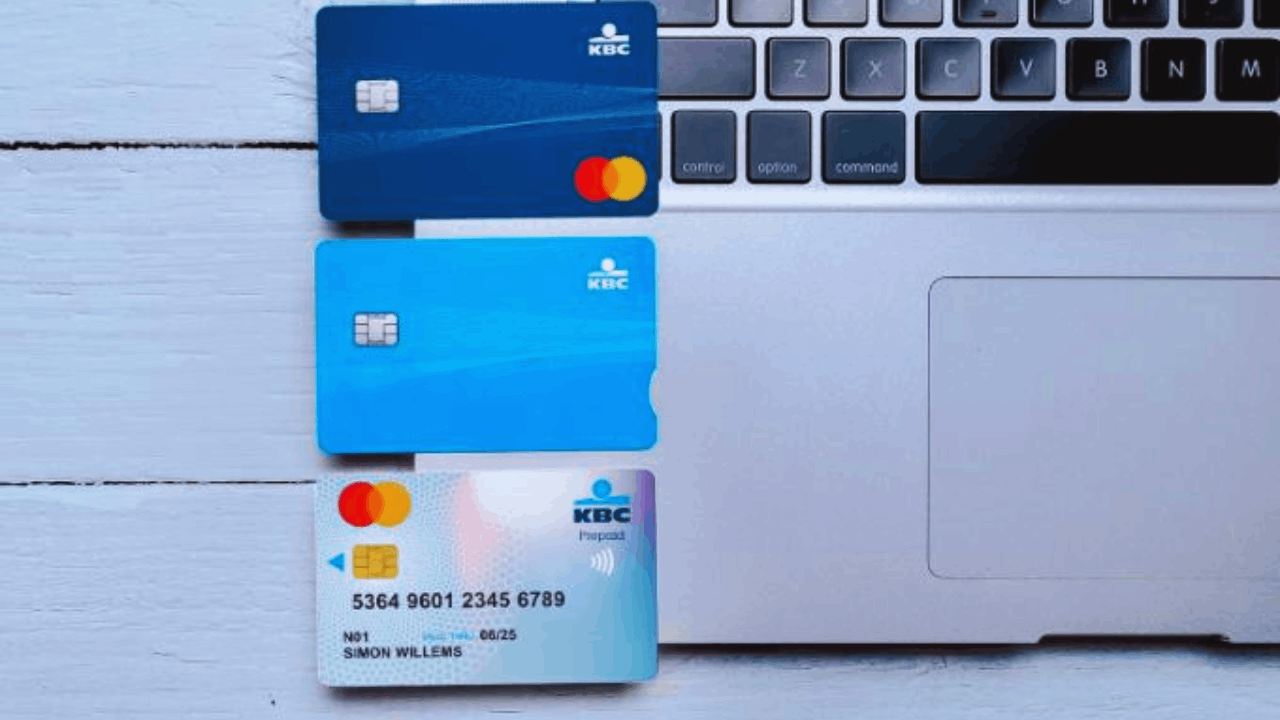 Cartes de crédit KBC – Options Classique, Argent et Or