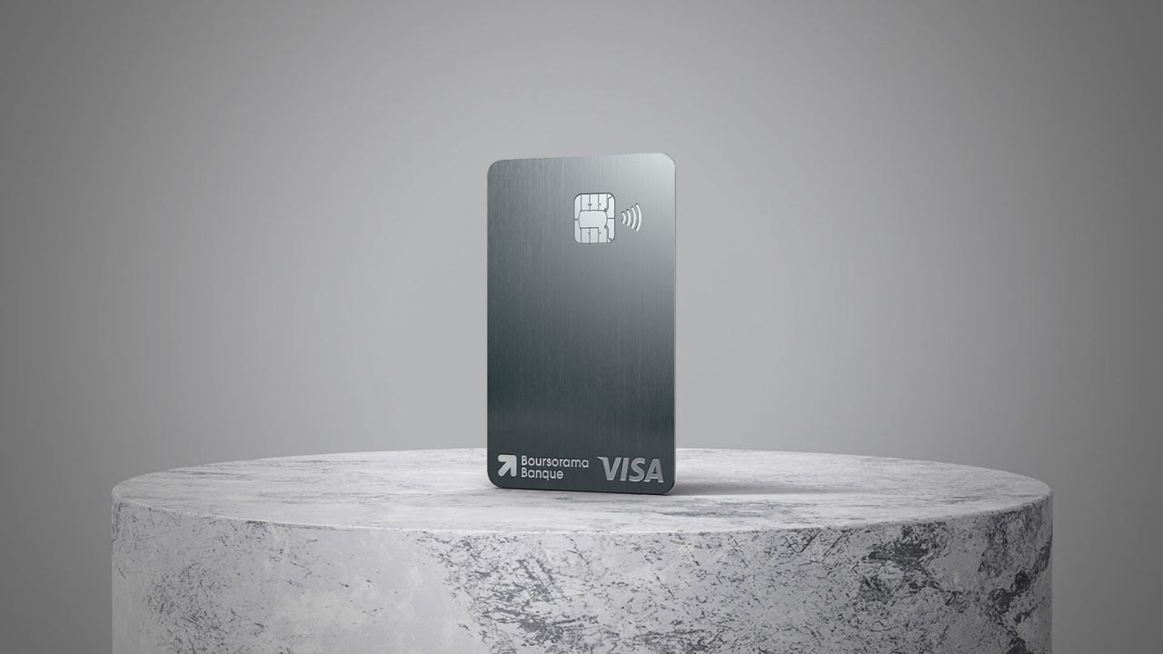 Carte bancaire Boursorama en France