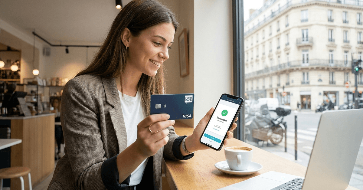 Carte Visa Hello Bank: Banque digitale et fonctionnalités de cashback